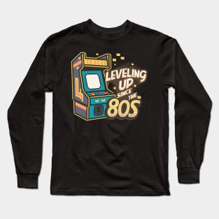 Leveling up since the 80s Long Sleeve T-Shirt